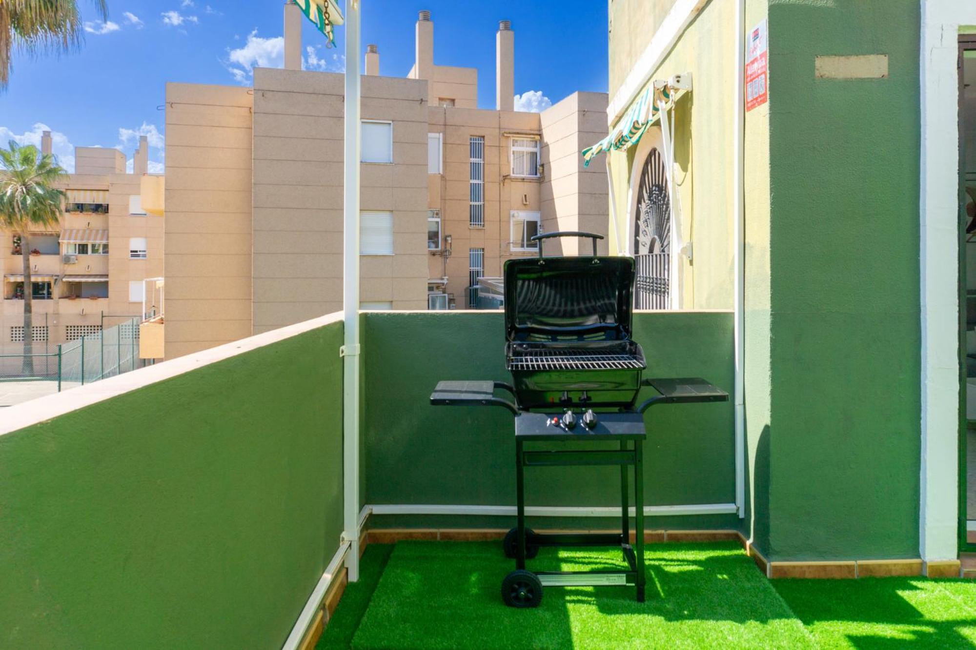 Duplex Guadalmar Beach Málaga Exterior foto